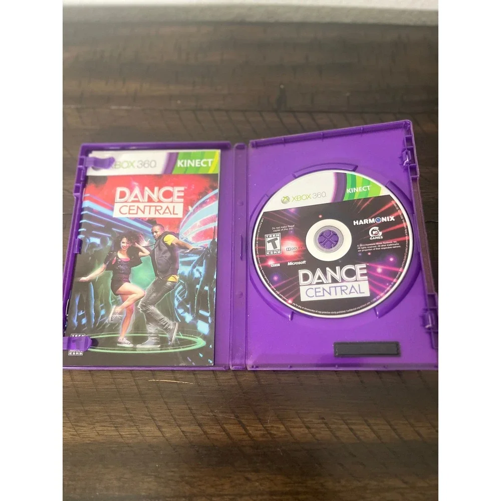 Dance Central Xbox 360 Kinect Game Harmonix 2010 CIB Excellent Condition